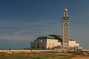 La Grande Mosquée Hassan II sur Jeroen van Gent