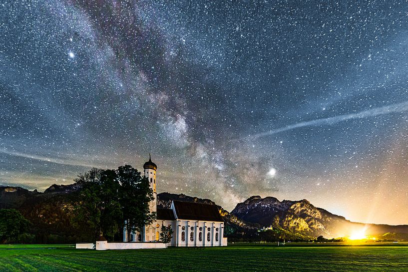 Milky Way near Schwangau by Dennis Eckert