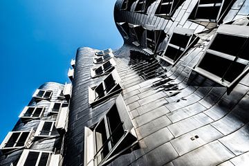 Fassade Frank Gehry Bauten in Düsseldorf