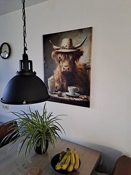 Klantfoto: Hoogland vee humor van Max Steinwald