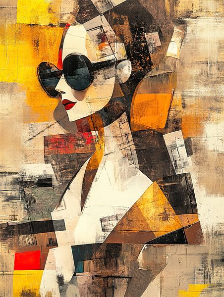 Woman | Abstract Elegance by Eye catching paintings