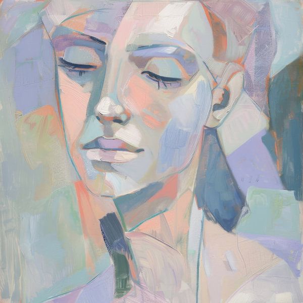 Abstract woman by Poster Art Shop