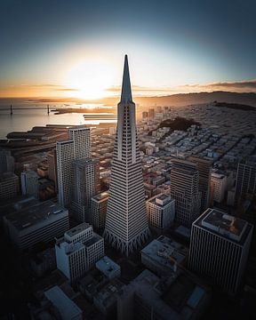 Vue aérienne : San Francisco sur fernlichtsicht