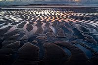 Sonnenuntergang auf dem Zwin