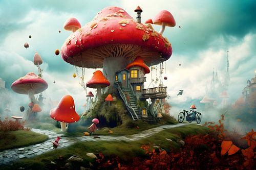 In het land van de paddenstoelen