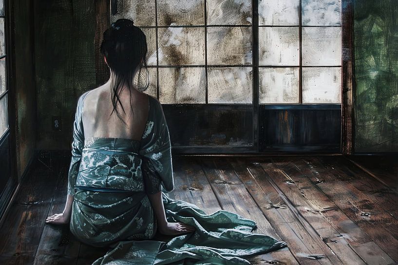 picturesque Japanese art by Egon Zitter