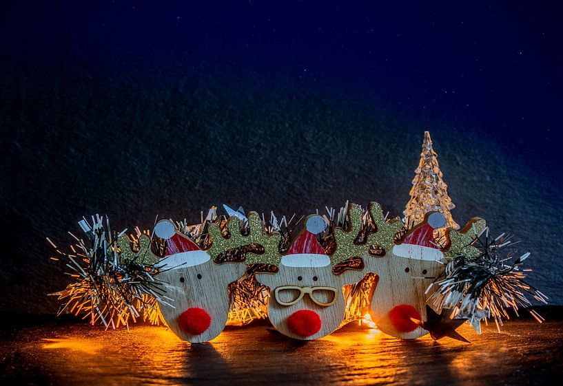 Kerstmis concept : Kerstverlichting van Photoart-Naegele