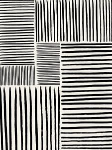 Minimal Lines NO.2 | Schwarz