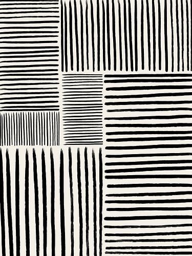 Minimal Lines NO.2 | Schwarz