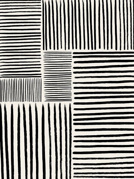 Minimal Lines NO.2 | Black by Bohomadic Studio