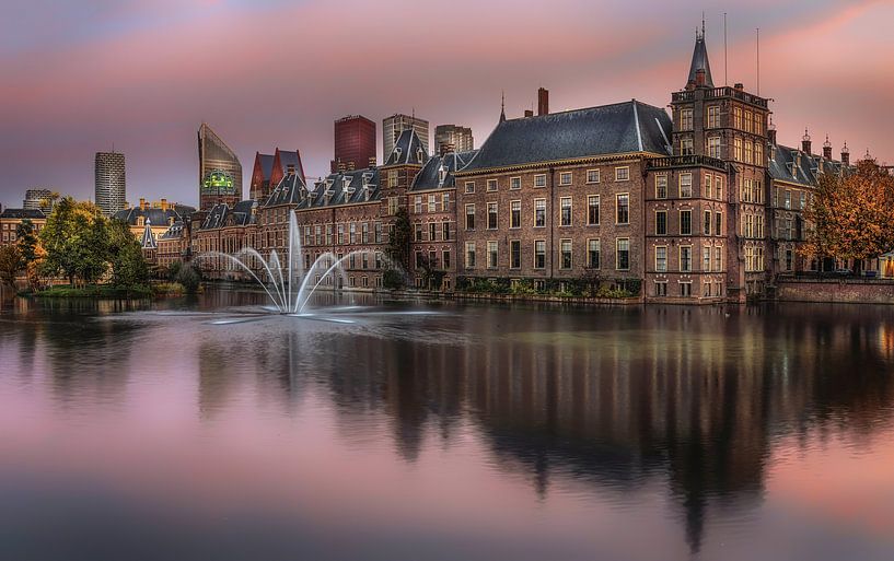 Den Haag Hofvijver by Herman van den Berge