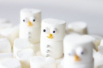 Marshmallow sneeuwpop van SuparDisign