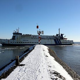 MS Midsland in de winter, Terschelling van Mooi op Terschelling