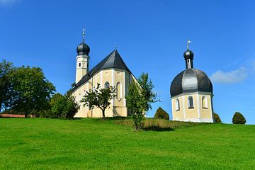 Église de pèlerinage St. Marinus et Anian sur l'Irschenberg