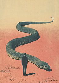 The tongue of fire: The hidden threat of the snake by Niklas Maximilian