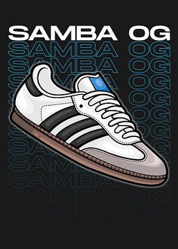 Adidas Samba Sneaker van Adam Khabibi