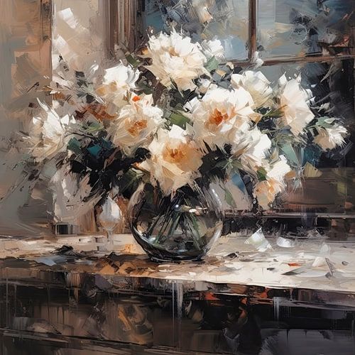 Still life with flowers.