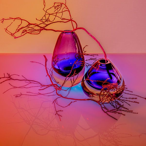 Nature morte moderne. Verre 3 par Alie Ekkelenkamp