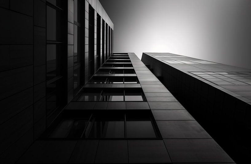 Moderne Architektur von fernlichtsicht