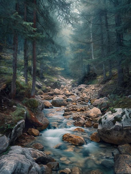 Am Wildbach von fernlichtsicht