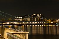 Cologne crane houses by night