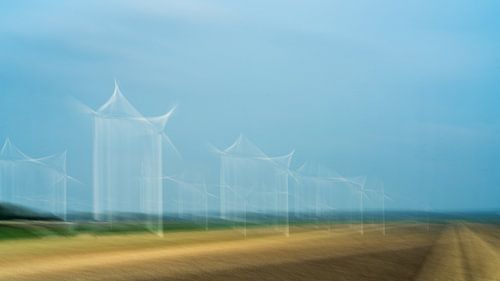 Moulins à vent dans le Flevoland