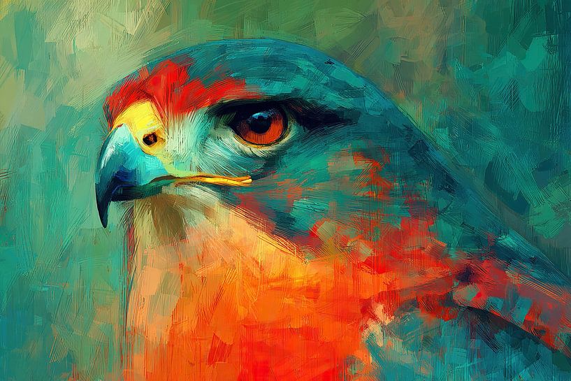 Raptor by Abstract Painting