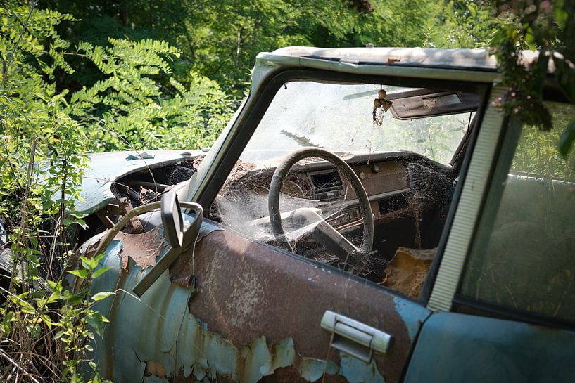 Auto in Verval op Autokerkhof van Perry Wiertz