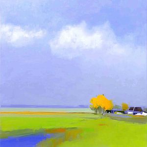 Luft | Ruhiger Himmel, Gelber Hain