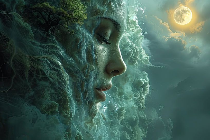 Natur Collage | Collage | Modern von Wunderbare Kunst