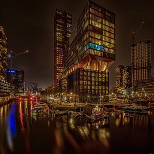 The Red Apple, Wijnhavenkwartier Rotterdam van Leon Okkenburg