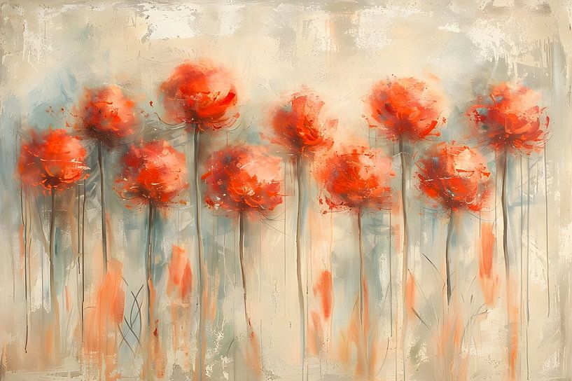 Flowers in a row by But First Framing
