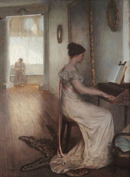 A Sonata of beethoven, Alfred Edward Emslie by Masterful Masters