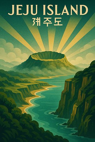 Jeju Island Zonsopgang Pieken - Seongsan Ilchulbong & Smaragd kustlijn