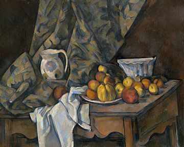 Stilleven met appels en perziken (ca. 1905) van Peter Balan