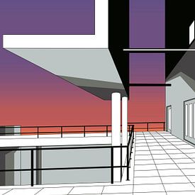 Alvaro Siza 6 - Zonsondergang van TAAIDesign
