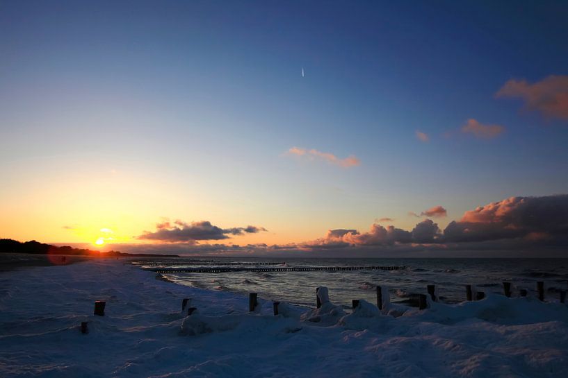 Im Winter an der Ostsee von Thomas Jäger