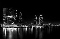 Rotterdam Skyline van Robert Stienstra thumbnail