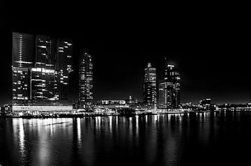 Rotterdam Skyline van Robert Stienstra