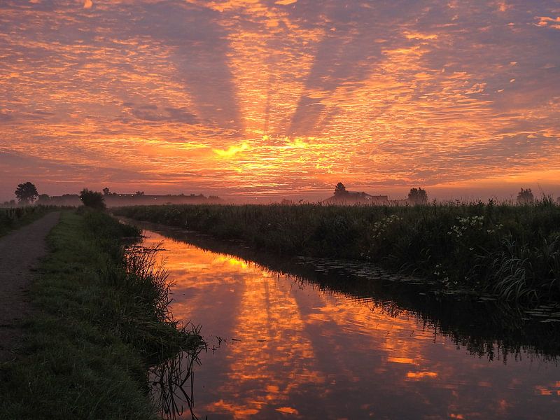 Sonnenaufgang von Anita van Gendt