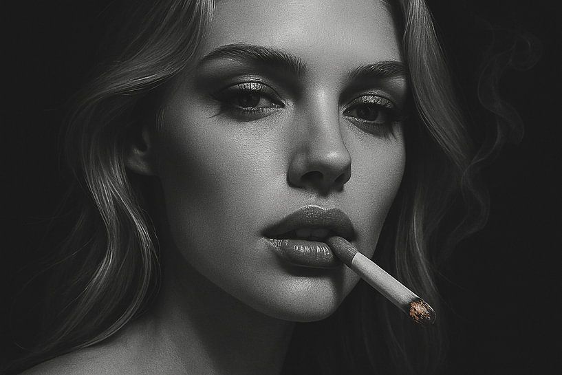 Smoke and Beauty - Cinematic Portrait Photography by Retinas images