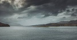 Panorama Idylle am Eilean Donan Castle in Schottland. Highlander Burg in den Highlands. von Jakob Baranowski - Photography - Video - Photoshop