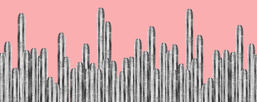 Cactus landschap 3 van Vitor Costa