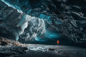 Gletsjer lichtshows: Betoverende weerspiegelingen van fernlichtsicht