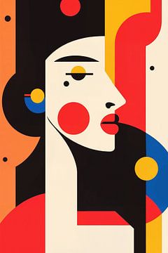 Retrometric - Abstract Muse von Philippe HUGONNARD