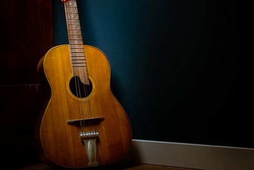 Still life with guitar