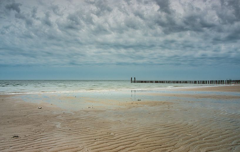 clouded beach by natascha verbij