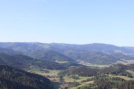 Panorama Feldberg, Allemagne. sur Photosbybas