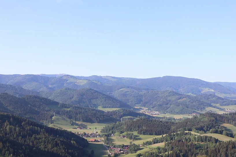 Panorama Feldberg, Deutschland. von Photosbybas