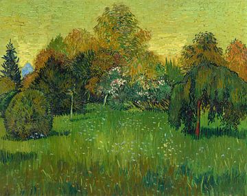 De tuin van de dichter, Vincent van Gogh